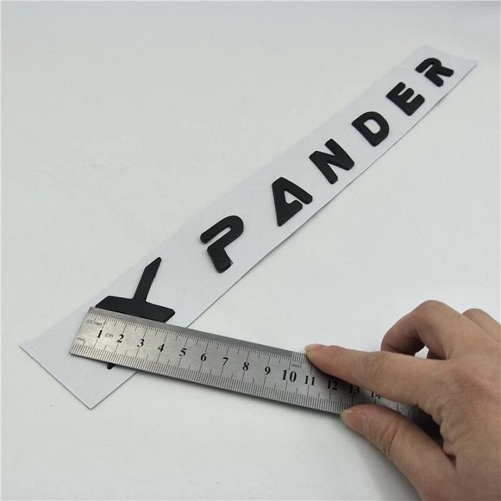 [HCM]Chữ nổi Xpander dán capo xe ô tô