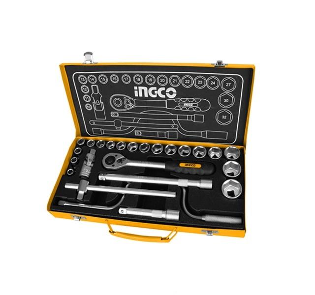 Bộ 24 cái đầu tuýp (1/2inch) Ingco HKTS0243