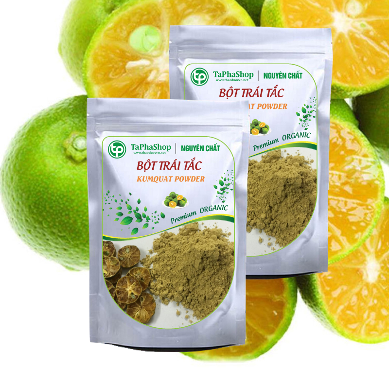 [HOT] Bột trái tắc nguyên chất 100g - Thảo Dược Tấn Phát