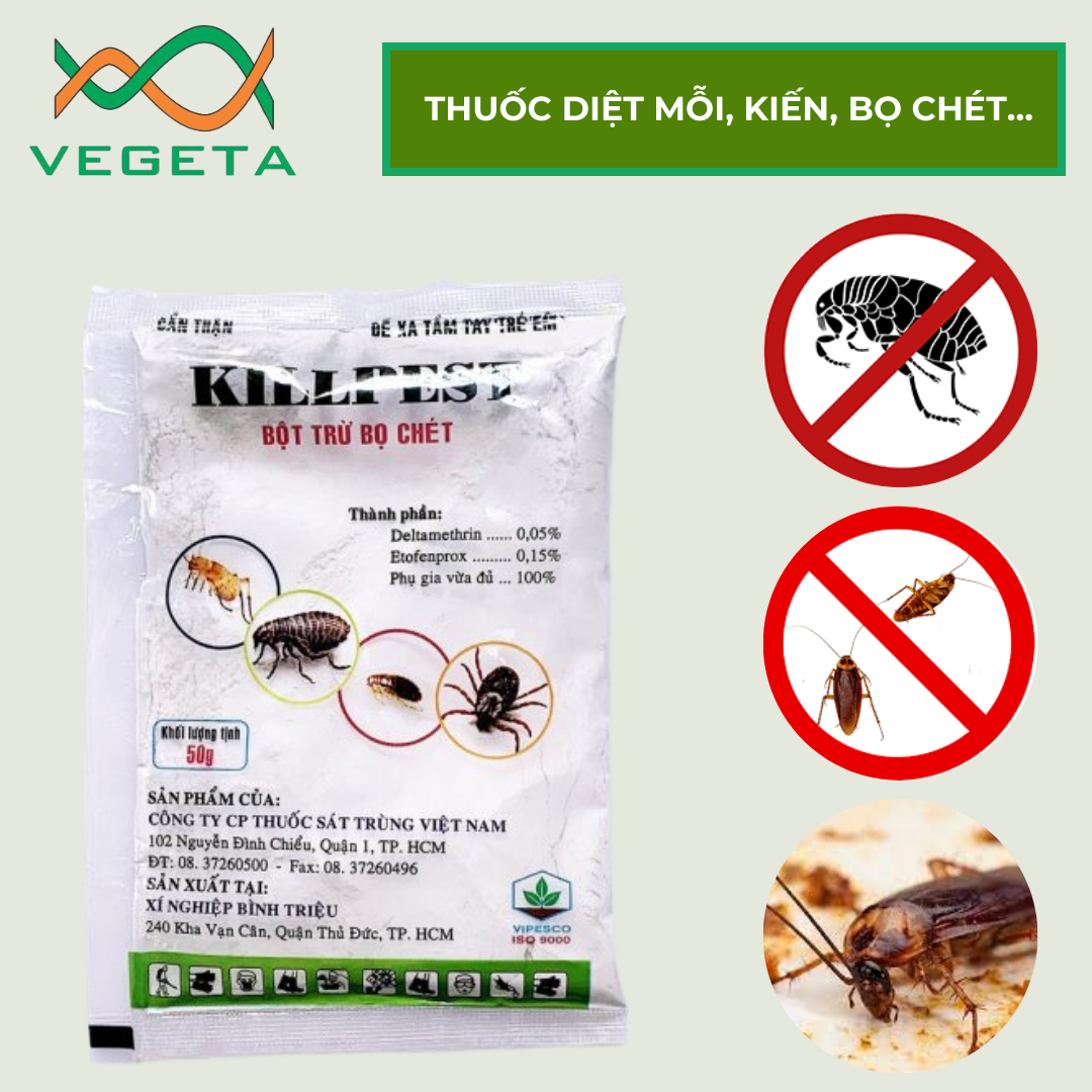 Thuốc diệt mối, kiến- đặc trị kiến, dán - trị côn trùng- killpest - thuốc trị bọ chét, rận, rệp