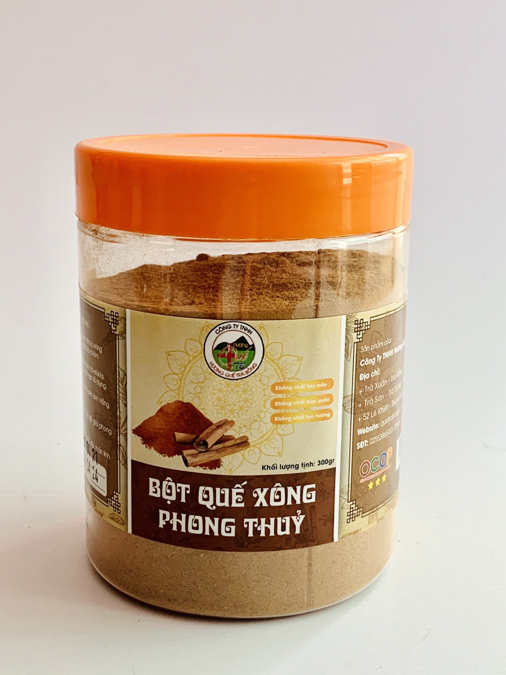 Bột Quế Xông Phong Thủy - Hương Quế Trà Bồng