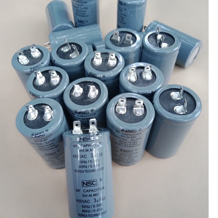 (Tụ dầu ) tụ điện tròn 2uf ;2,5uf; 3 uf; 4 uf ; 5 uf