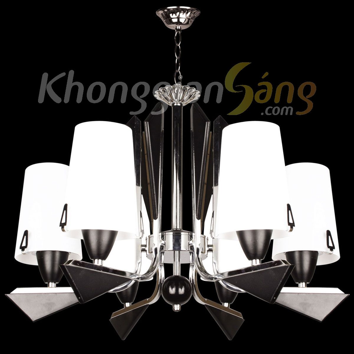 ĐÈN CHÙM CỔ ĐIỂN (PHI 500mm x H500mm) KGC-377/6