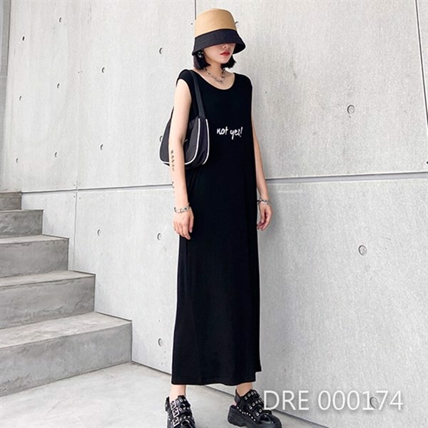 Đầm đen không tay Not Yes!