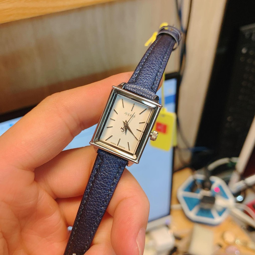 Đồng hồ nữ Julius Hàn Quốc JA-787 dây da