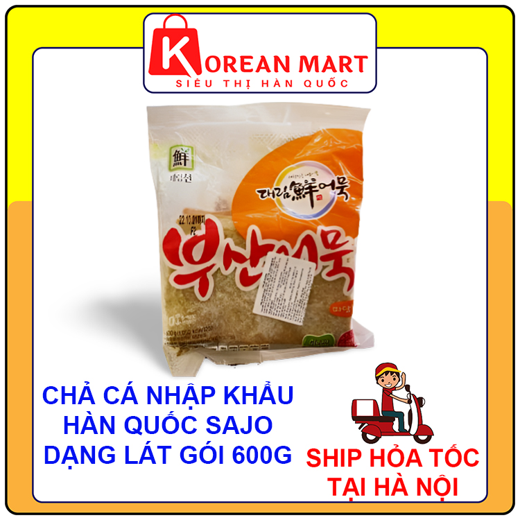Chả cá lát nhập khẩu Hàn quốc Sajo