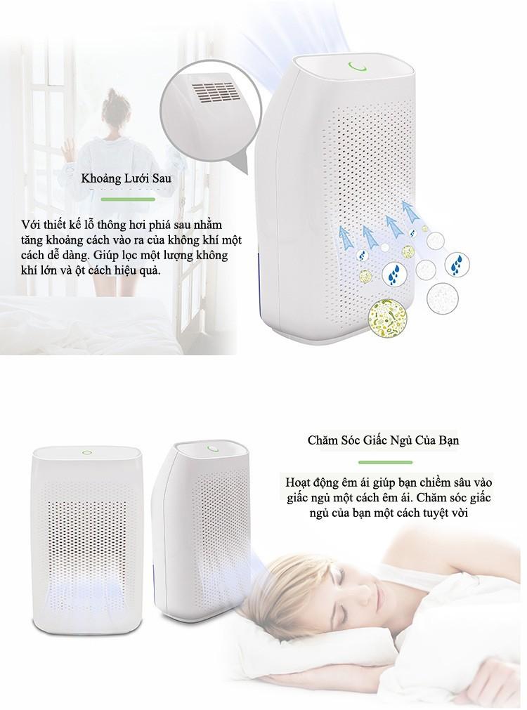 Máy hút ẩm không khí mini cao cấp