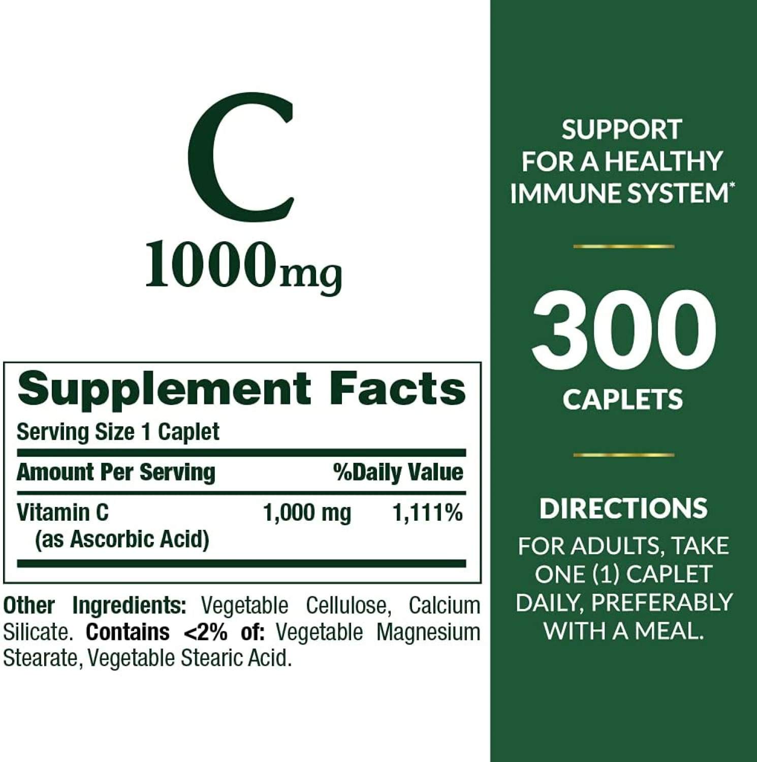 NATURE BOUNTY VITAMIN C 1000MG