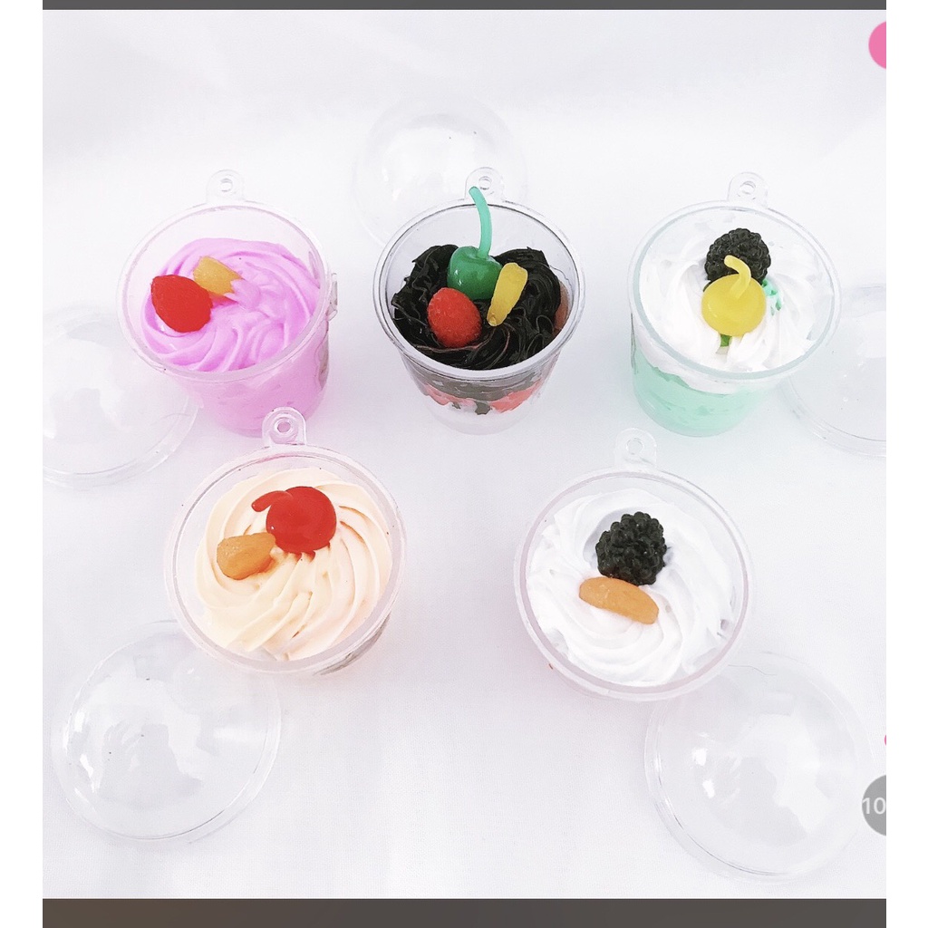Đồ chơi mô hình ly kem pudding