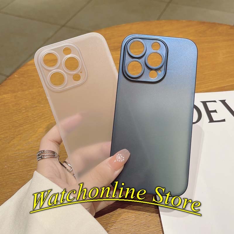 Ốp Lụa Nhám Chống Vân Tay - Ốp Giấy Siêu Mỏng Cho IPhone