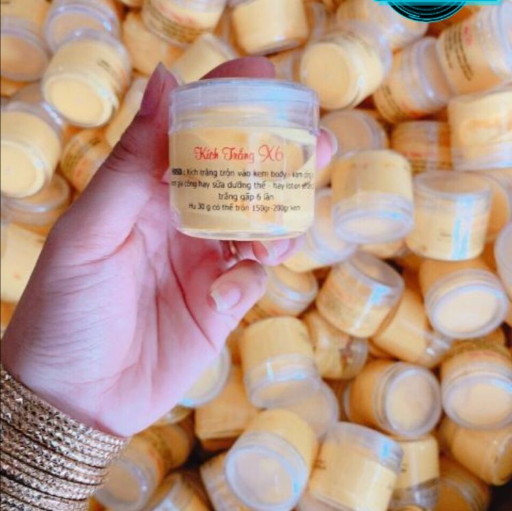Combo 2 Kích trắng X6 ( mẫu mới không dính màu )