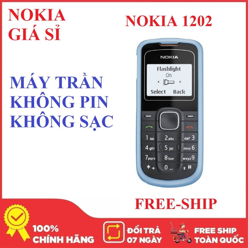 Điện thoại Nokia 1202 Giá Sỉ - Máy trần - Nokia Giá Sỉ