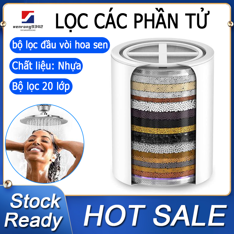 20 stage replacement shower water filter cartridge , compatible with any shower filter of similar design