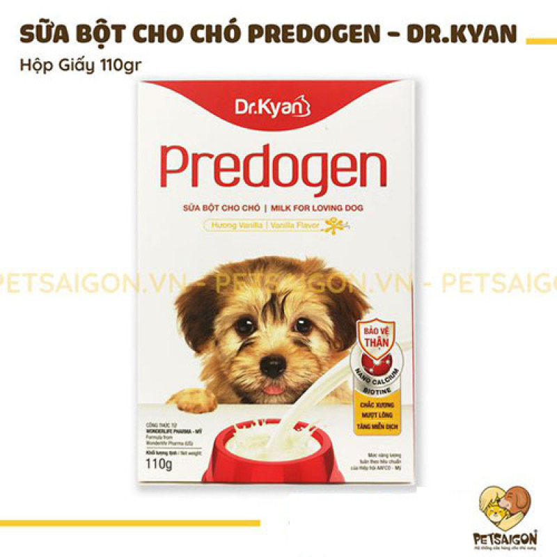 SỮA BỘT PREDOGEN CHO CHÓ HỘP 110G