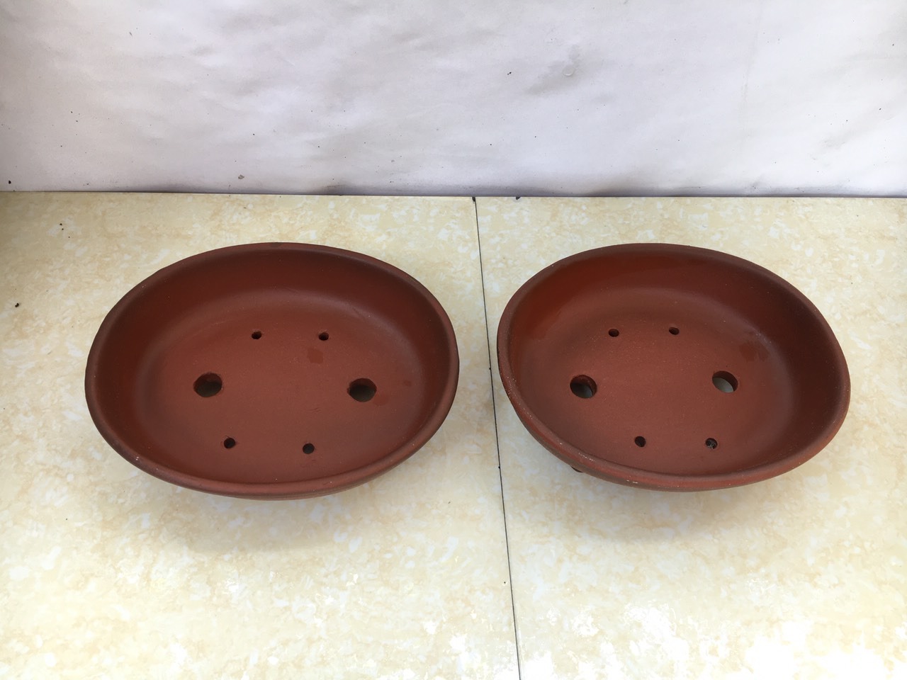 Chậu ovan nga01 bộ 2 cái