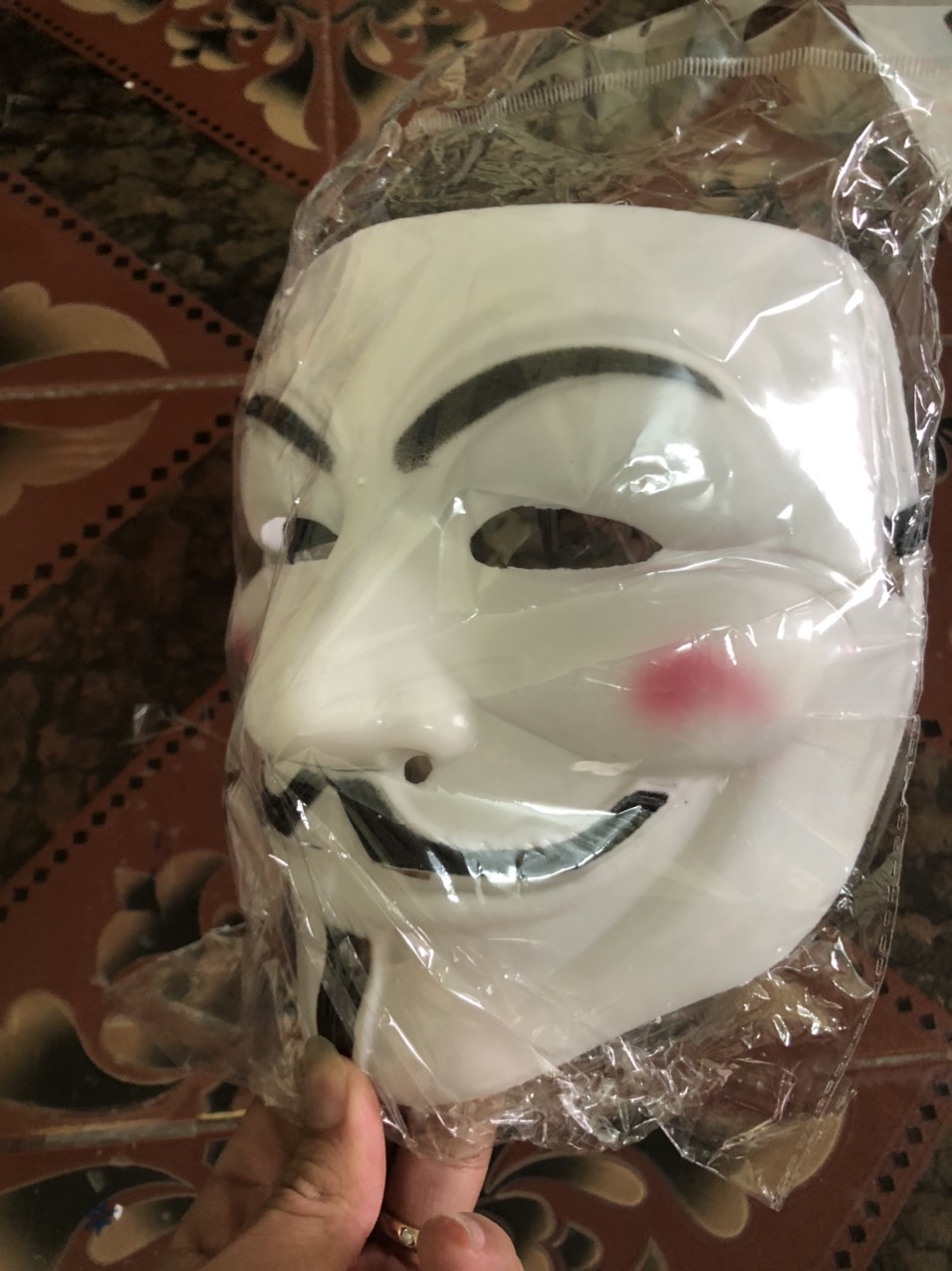 Mặt Nạ Hacker (hóa Trang) 2021 hình thật shop chup 100%