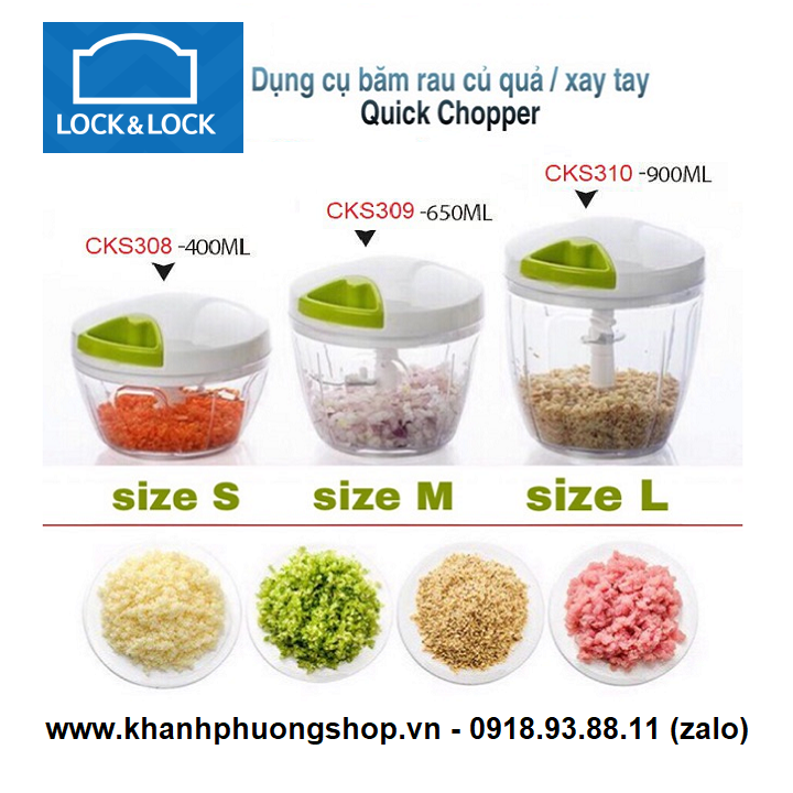 [HCM]dụng cụ xay thịt lock&lock - dụng cụ xay thịt