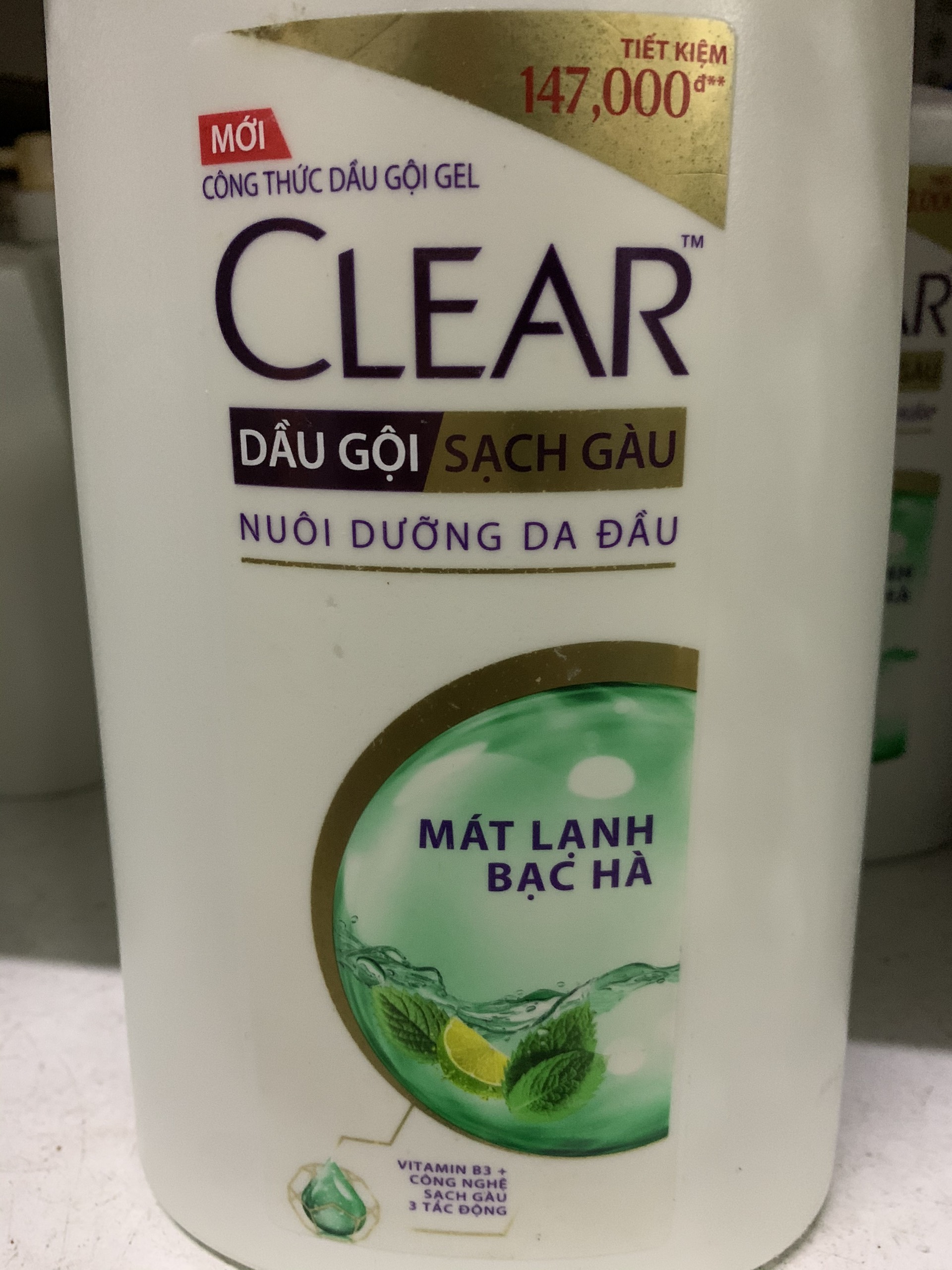 Dầu Gội Clear 880g