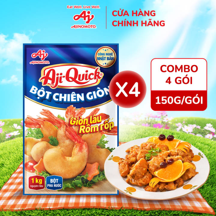 Combo 4 Gói Gia Vị Nêm Sẵn Aji-Quick®&hellip;