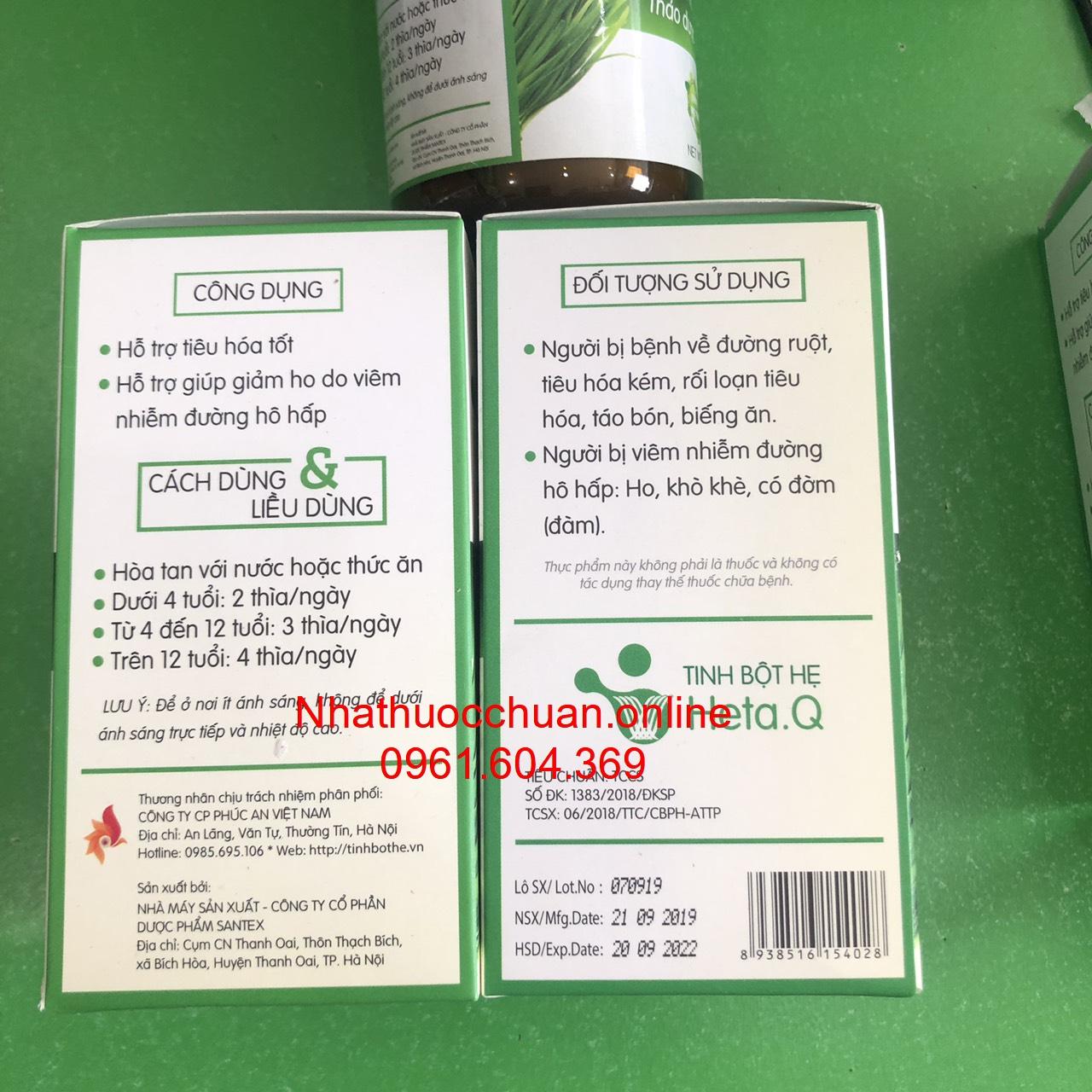 Tinh bột hẹ Heta.Q 30 gr
