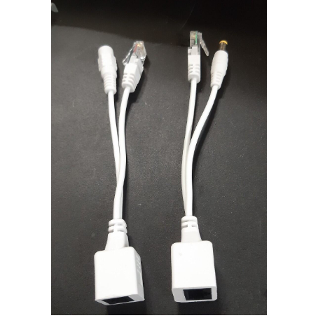 Bộ truyền tín hiệu Jack POE cho camera IP ( Biến cam IP thường thành cam POE)