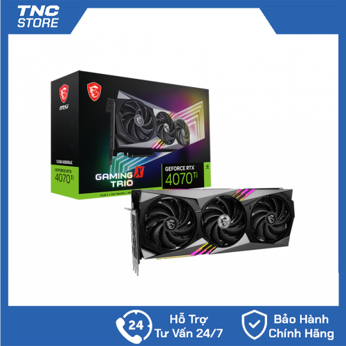 Card Màn Hình Msi Geforce Rtx 4070 Ti Gaming X Trio 12Gb - Mixasale