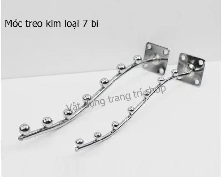 Bộ 5  Móc Bi Treo Tường (7 bi dài 27cm)