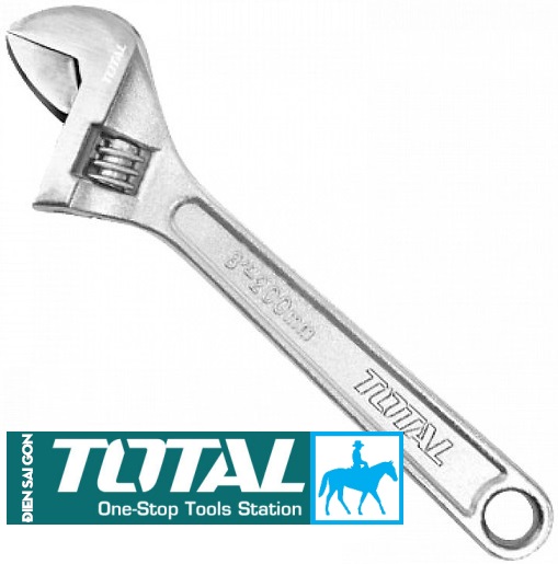 Mỏ lết 200mm 8inch Adjustable Wrench Total THT101083