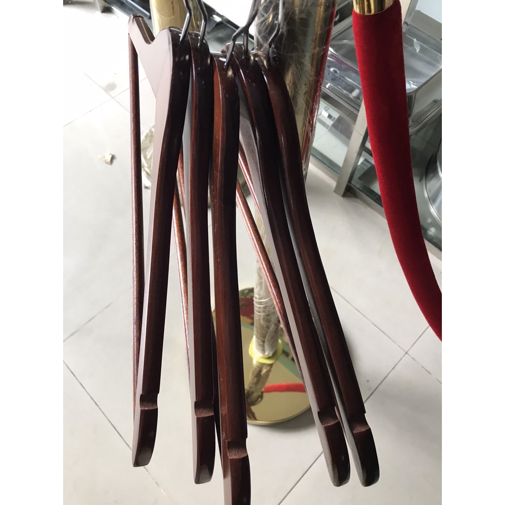 Móc áo gỗ nâu 1.2cm