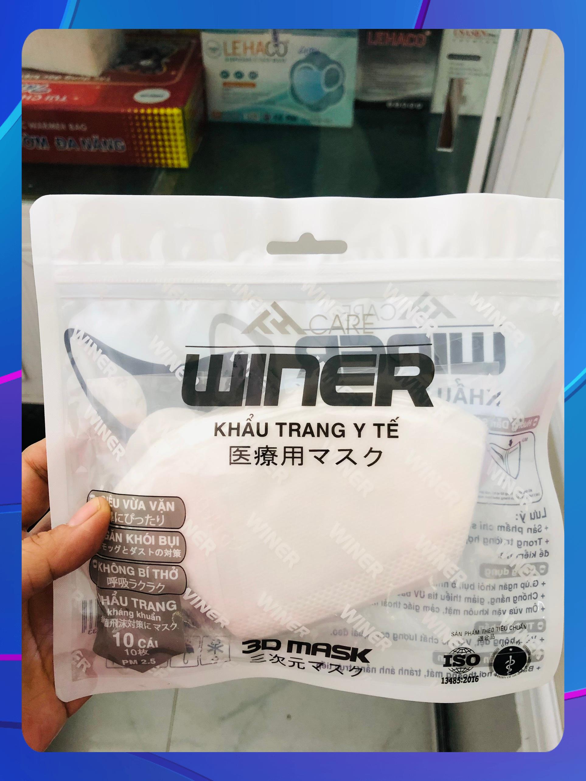 Khẩu Trang Y Tế WINER 3D  MASK NHẬT (10 cái/ bịch)