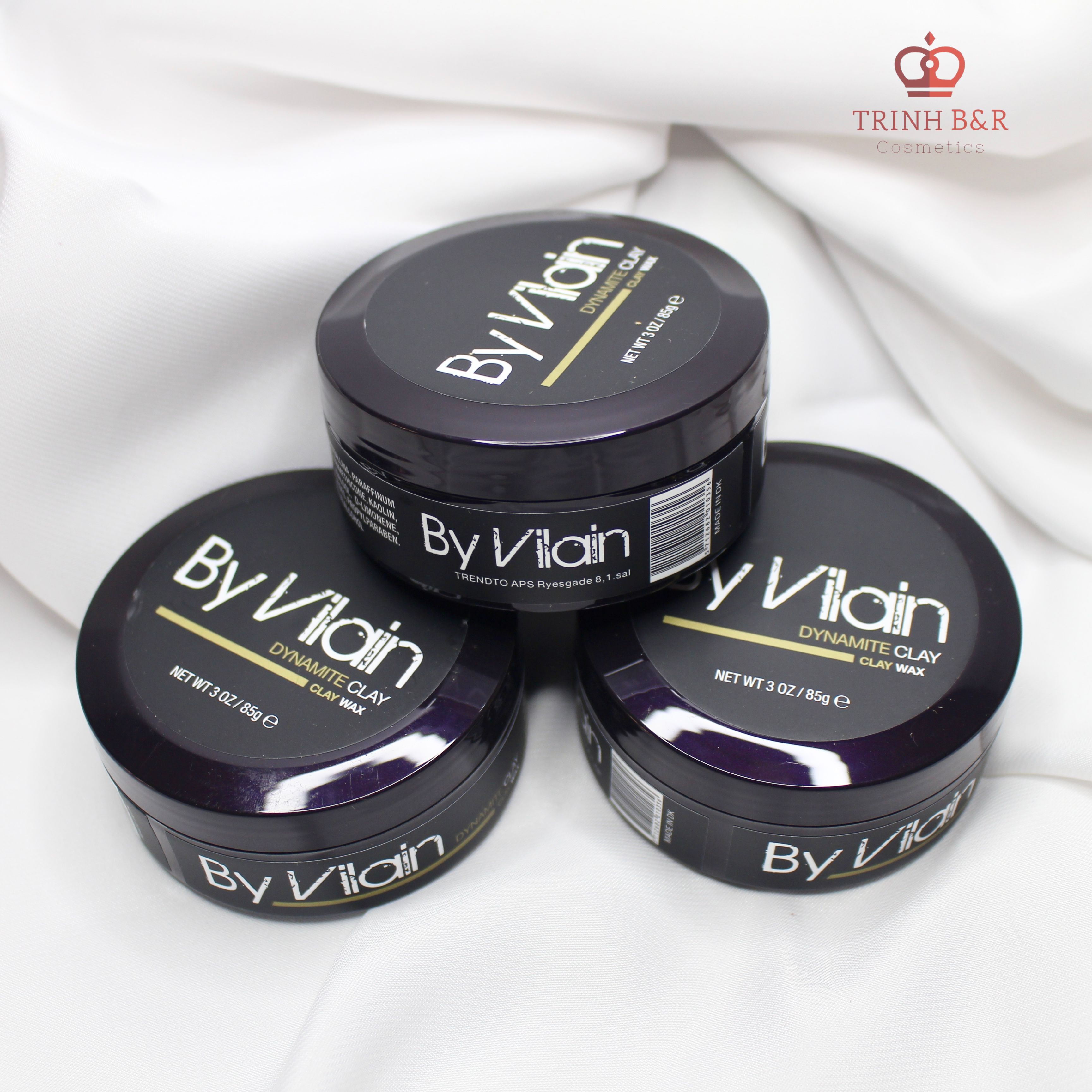 [Rẻ vô địch ] Sáp Vuốt Cứng tóc Nam By Vilain Dynamite Clay chuẩn xịn