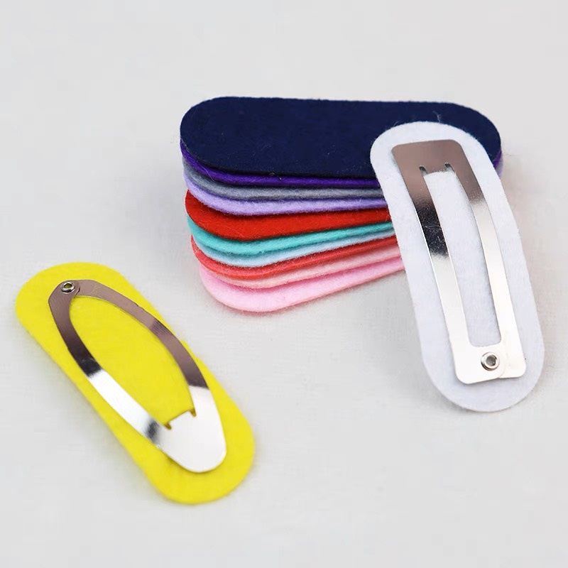 Phôi Vải Nỉ Dùng Lót Kẹp Tóc Handmade