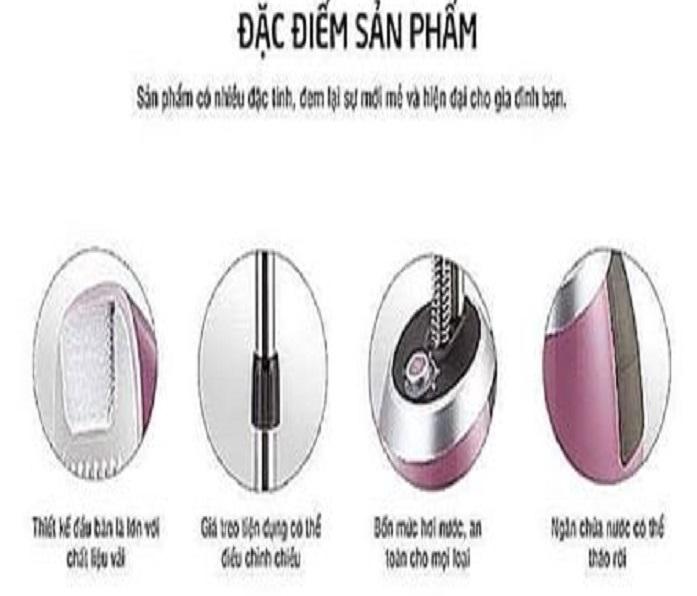 Bàn là hơi nước dạng đứng Lock&Lock-ENI211
