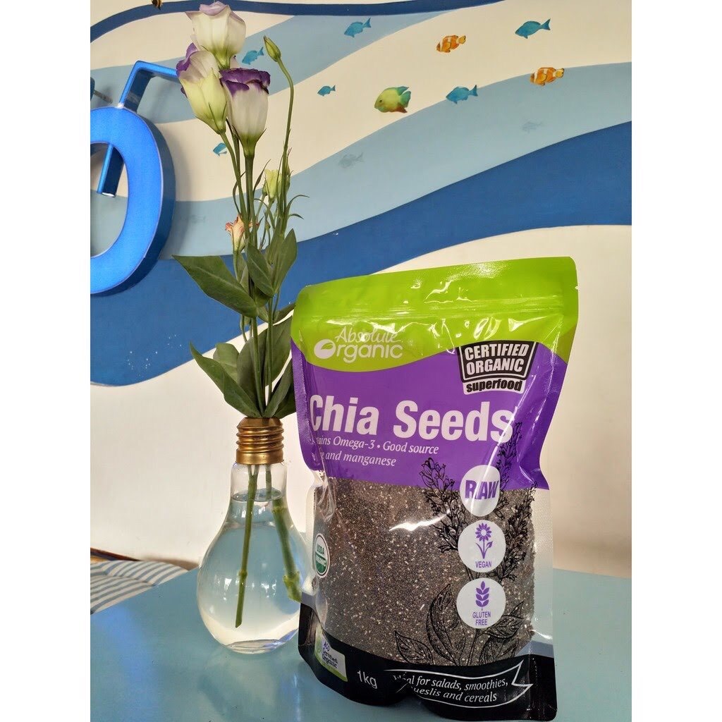 Hạt chia tím của Úc nhập khẩu 1Kg