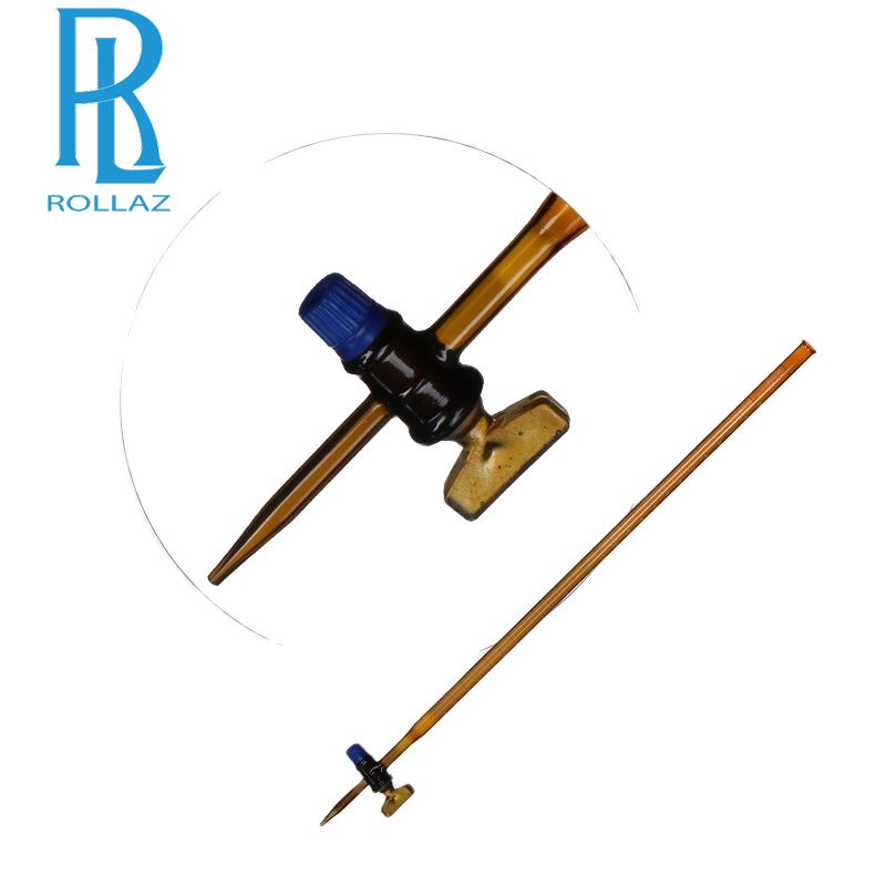 Bộ Burette thủy tinh chuẩn độ có khóa Teflon
