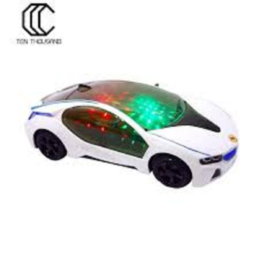 [HCM]Ô tô đồ chơi có đèn led nhấp nháy thú vị