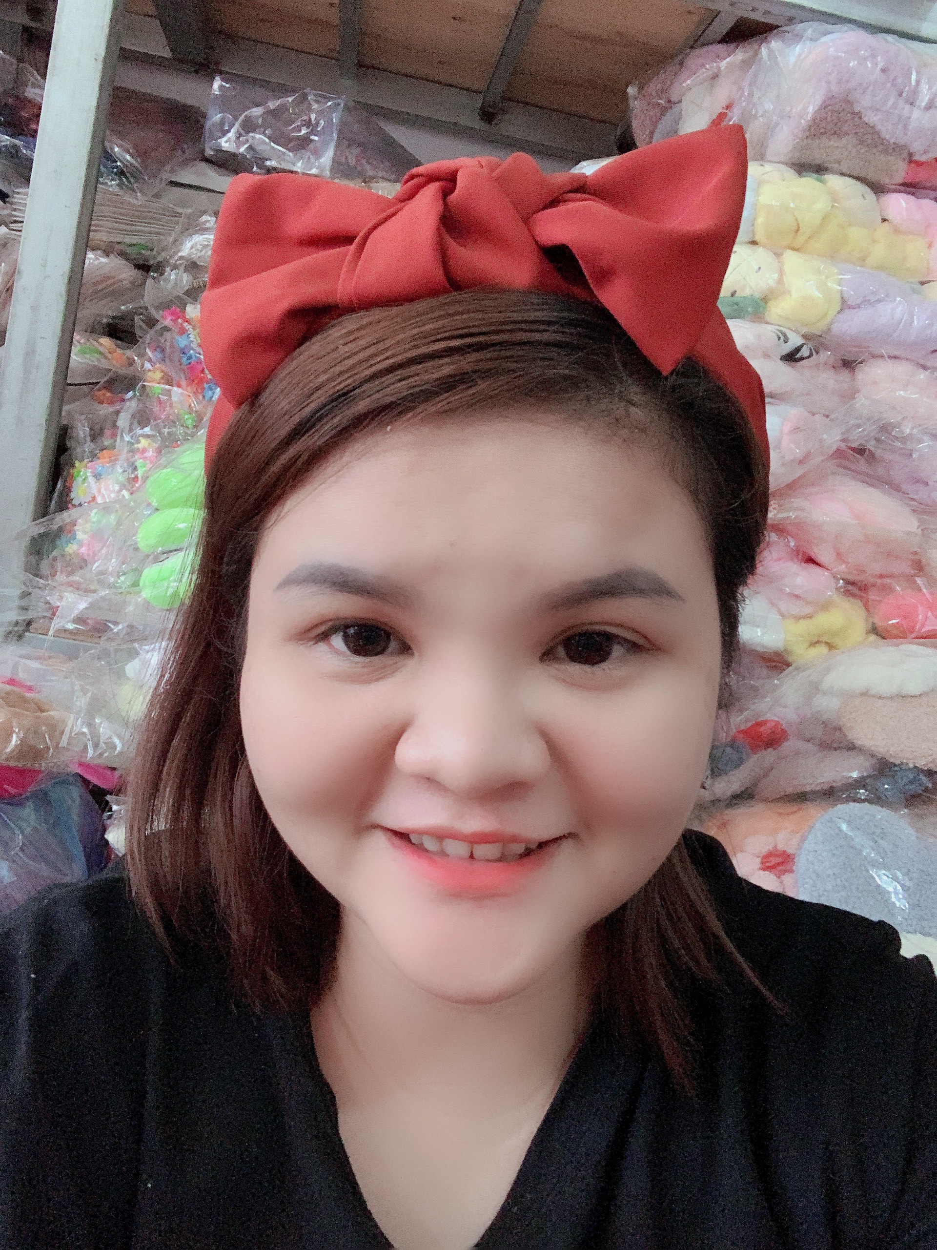 Băng Đô Cài Tóc Nơ  To Siêu Xinh