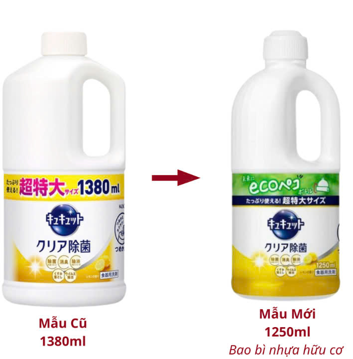 Nước rửa chén kao nhật bản