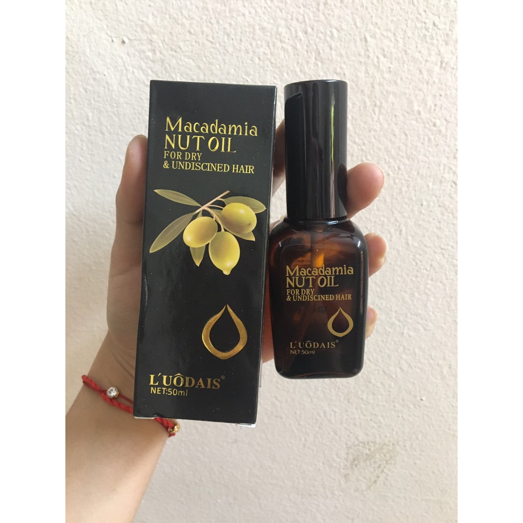 Tinh Dầu Dưỡng Tóc Macadamia Nut Oil OLIU