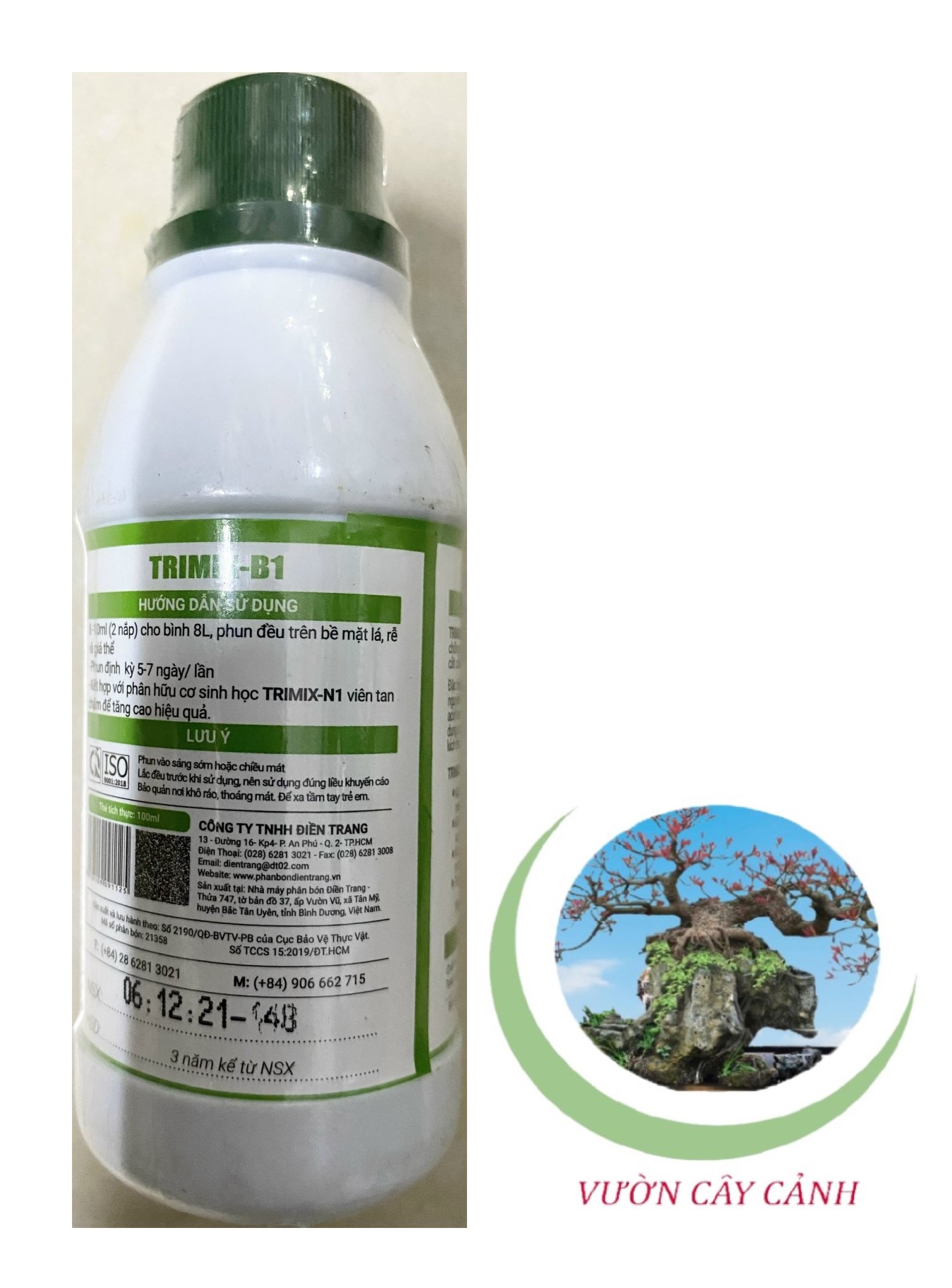 Trimix-B1 Kích rễ lan - Phân Bón Hữu cơ - #614A# 100ml