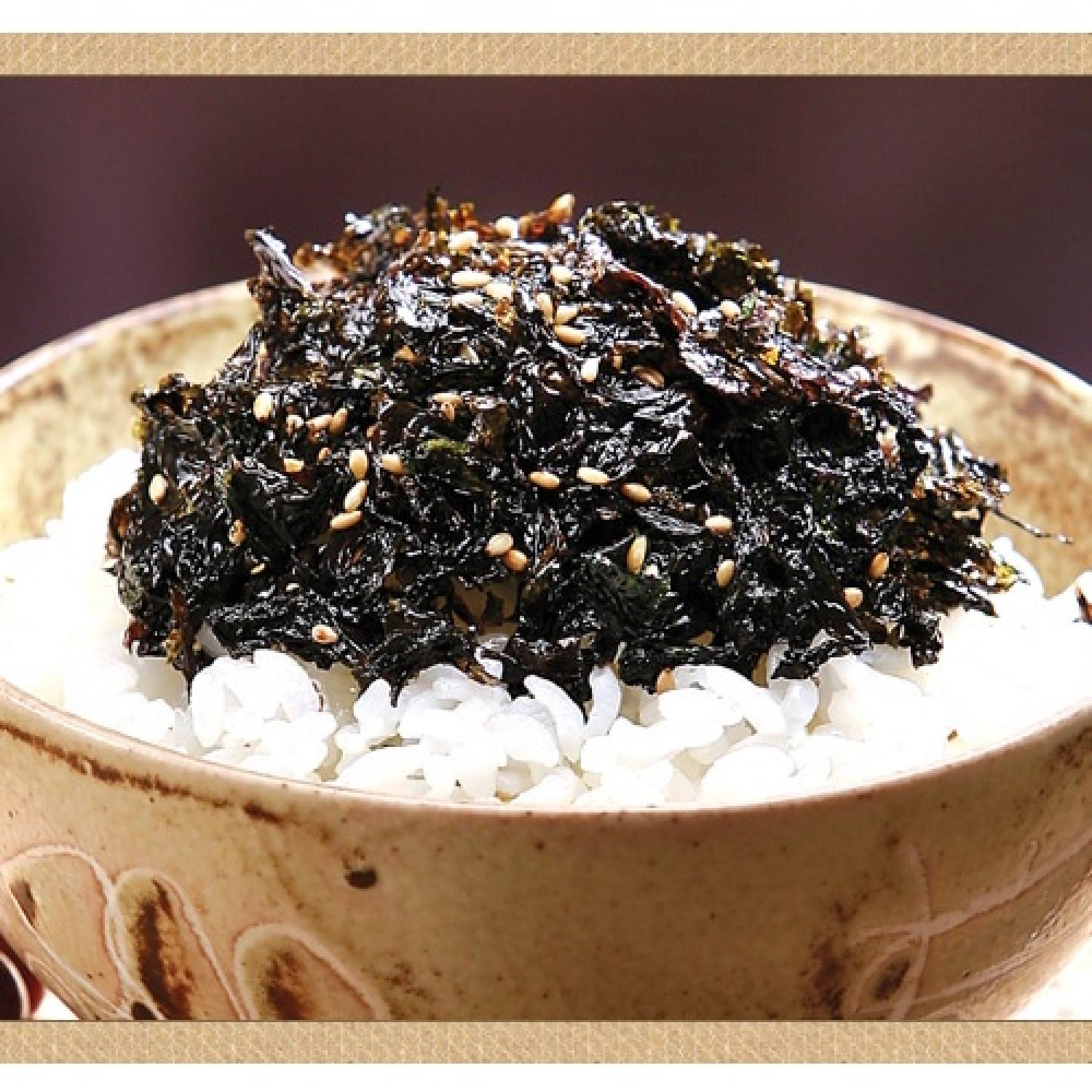 Rong biển vụn 400g Có vừng vị mặn
