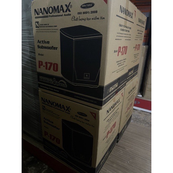 loa Sub điện Nanomax 170, 180 công suất 700 W