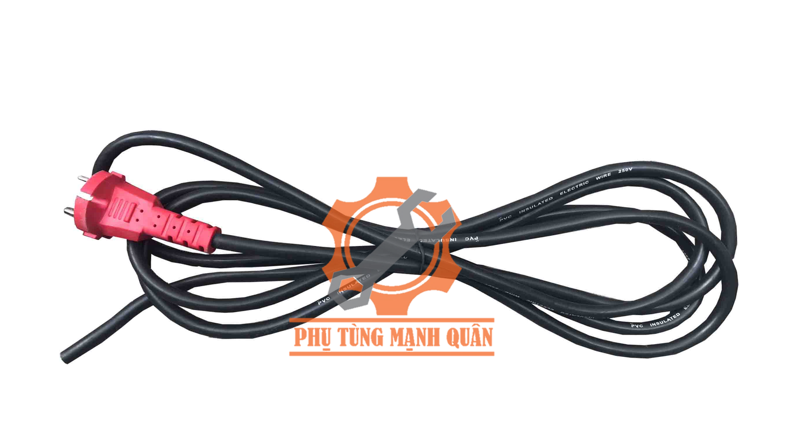 Dây nguồn 3m phích thẳng đỏ