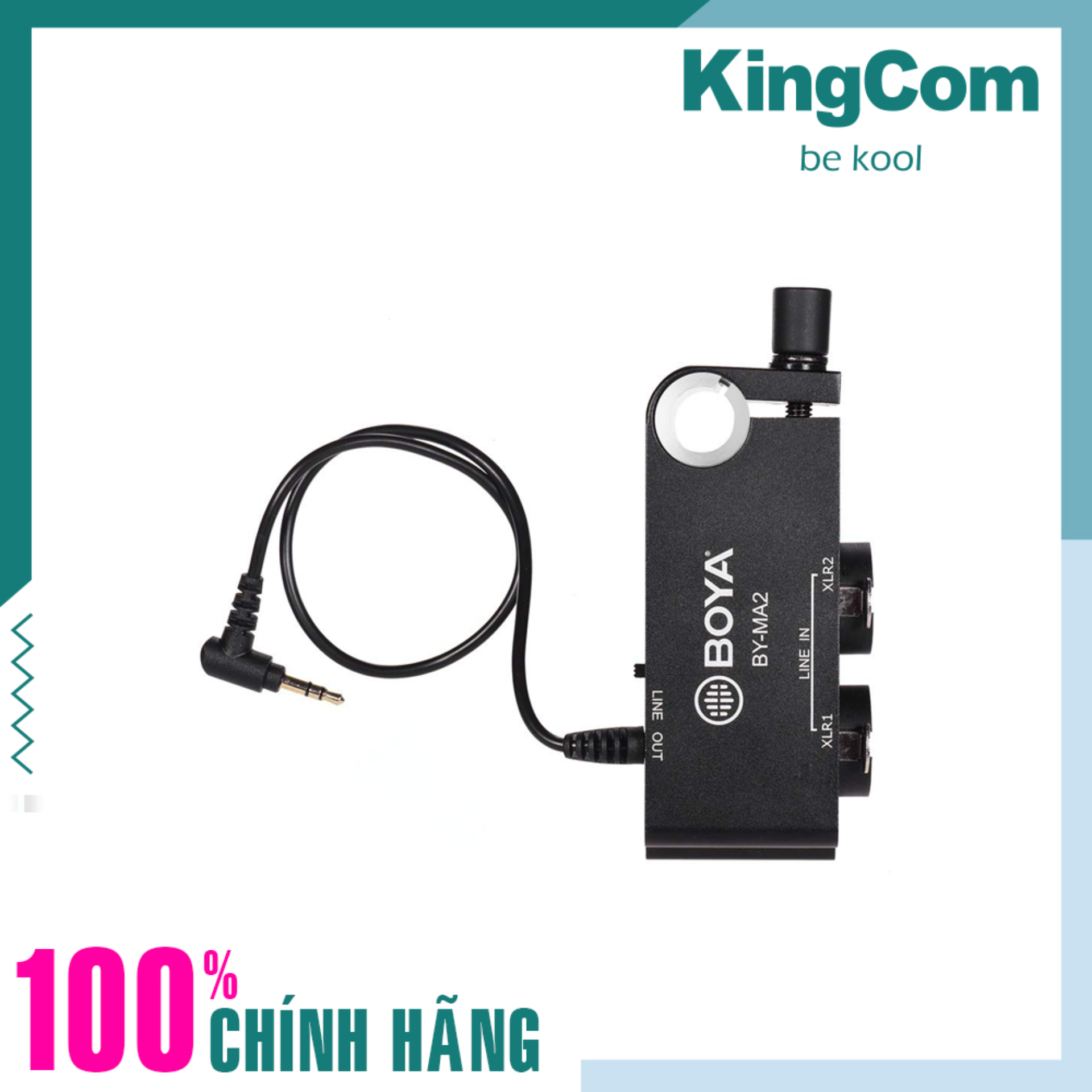 BOYA- Audio Adapter & Cable BY-MA2 (FB602)