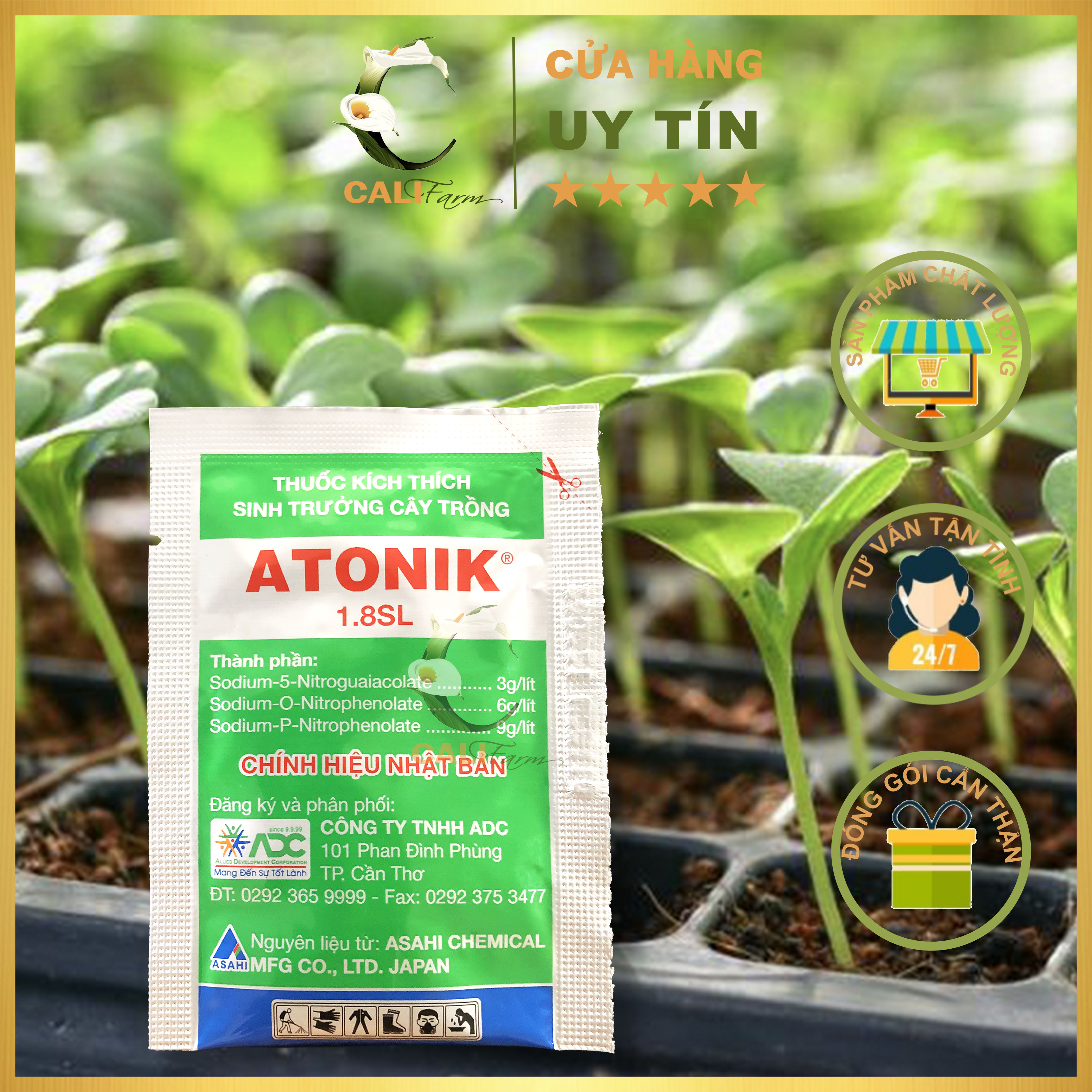 Kích thích sinh trưởng Atonik 1.8SL 10ml