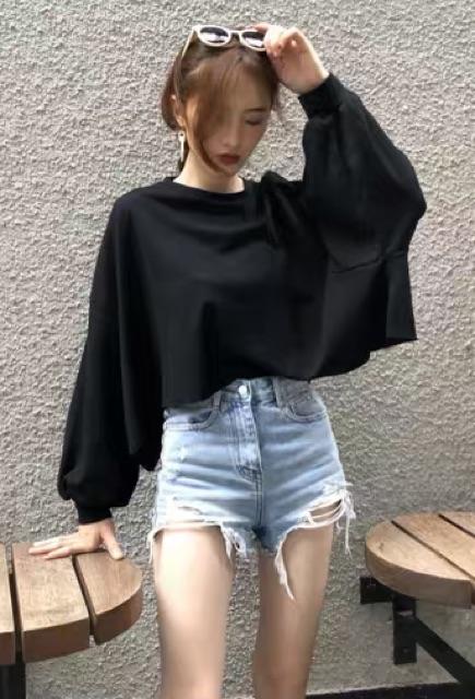 Áo croptop tay to HDA0719