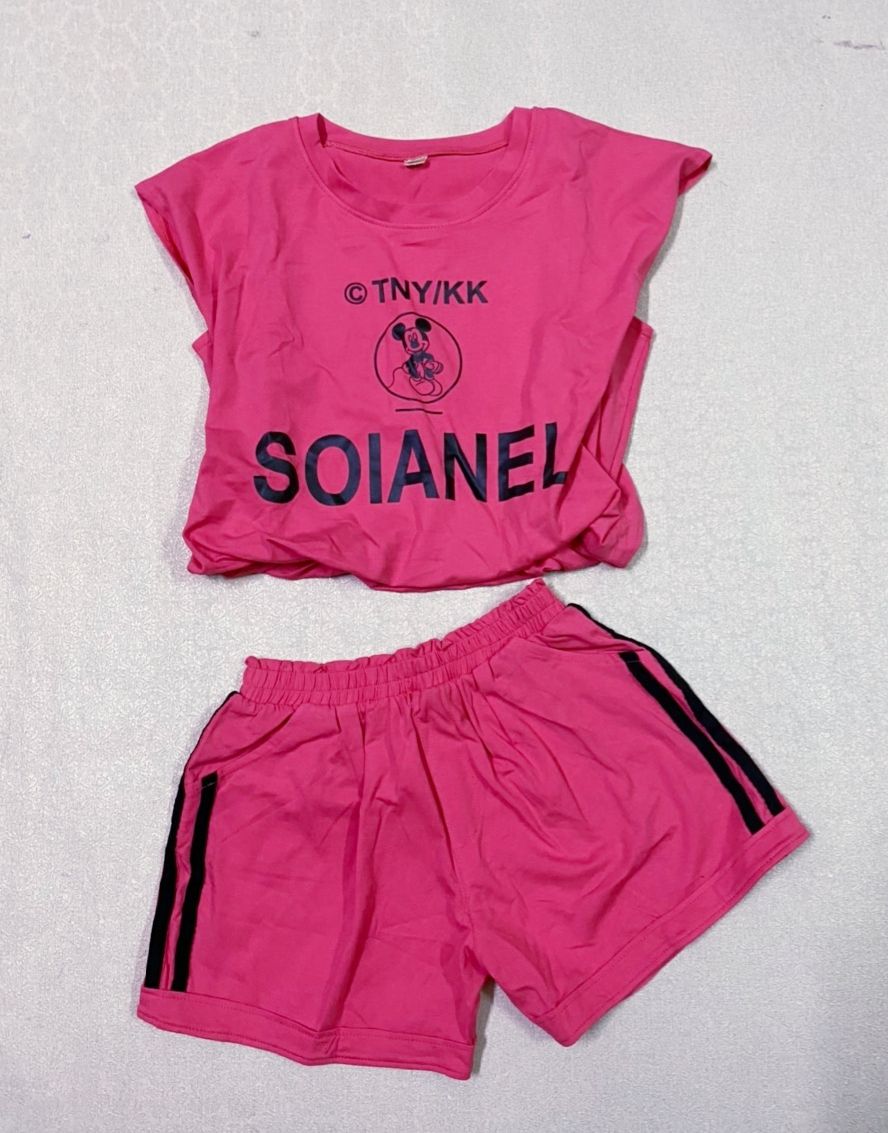 Đồ bộ áo crop top size đại cho bé gái
