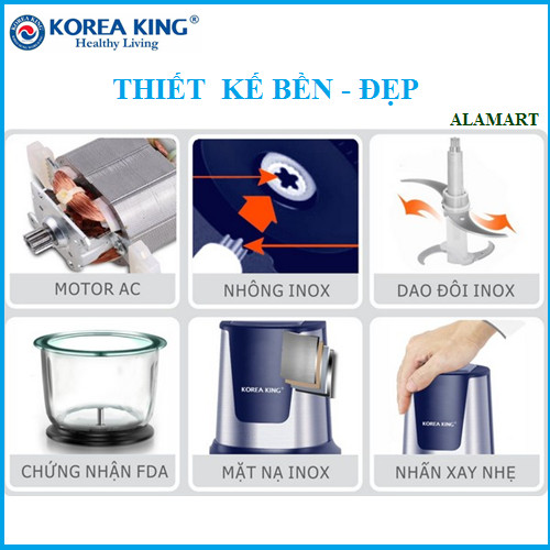 [HCM]Máy xay thịt Korea King KMC-8505G