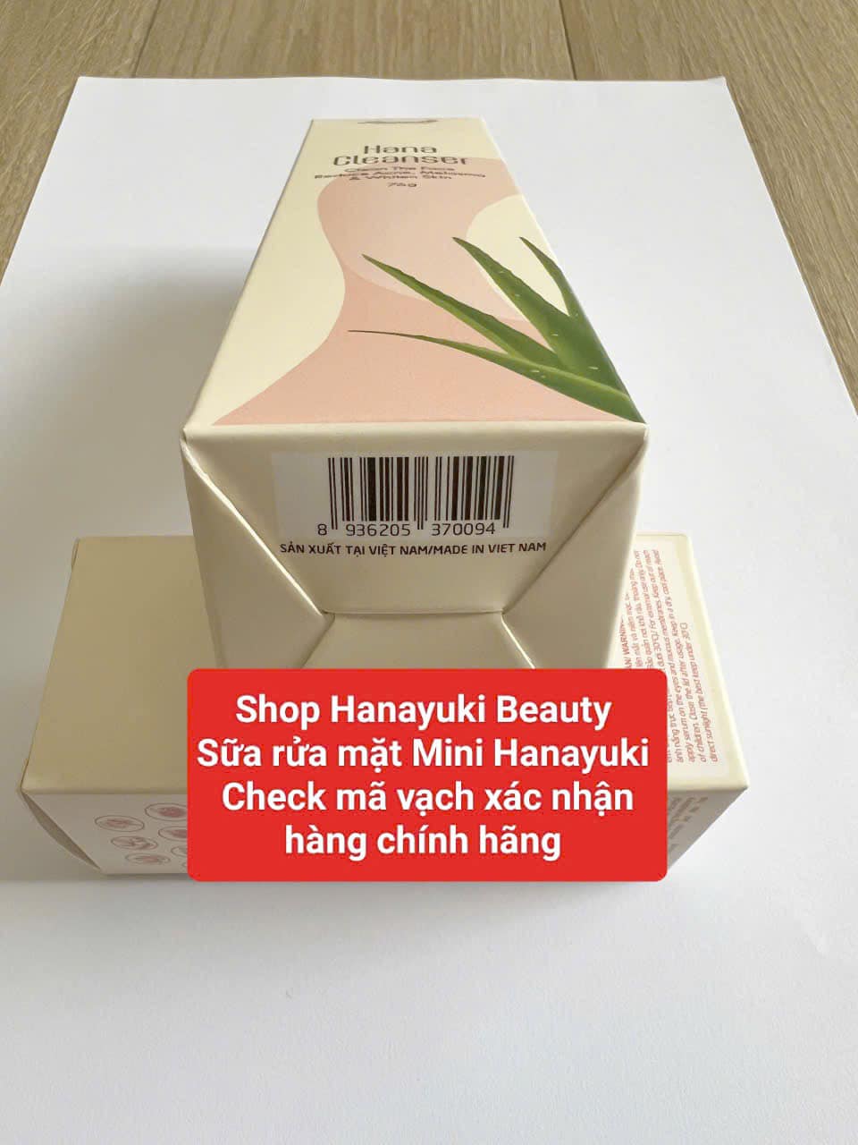 [Chính hãng-Date 2027] SỮA RỬA MẶT KHÔNG BỌT MINI HANAYUKI 76g - HANA CLEANSER MINI