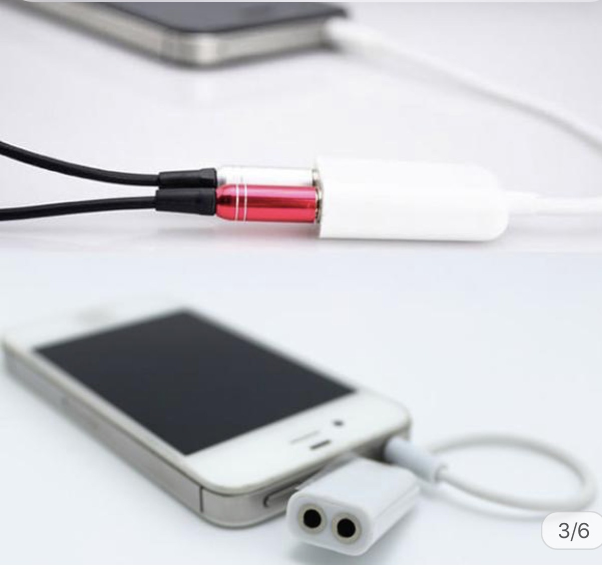 [HCM]Cáp chia tai nghe 2 cổng 3.5mm